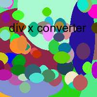 div x converter