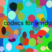 codecs for windows media player